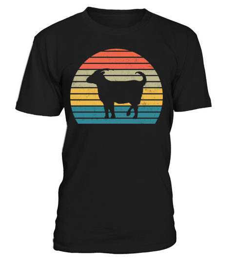 Goat Lover Gift Funny Retro Vintage Farm T Shirt T-Shirt Unisex