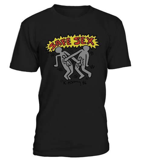 Harry Styles Keith Haring Safe Sex T-Shirt T-Shirt Unisex