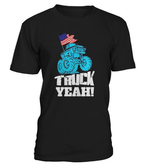Truck Yeah - Monster Truck T-Shirt for Toddlers, Kids, Boys T-Shirt Unisex