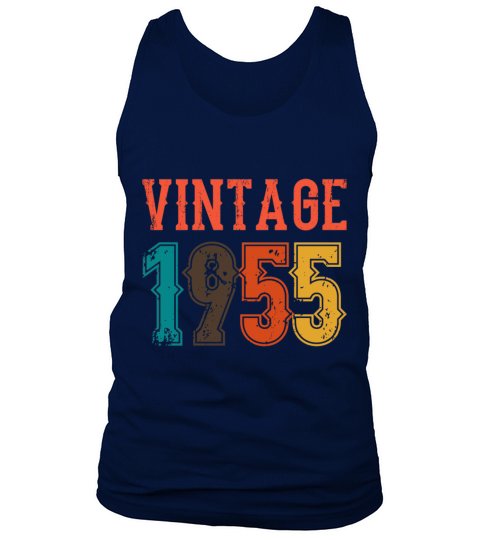 1955 Born Birthday Dad Vintage 1955 Tank Top Unisex
