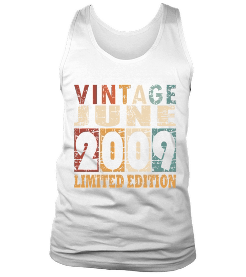 2009 vintage born in June gift Tank Top Unisex
