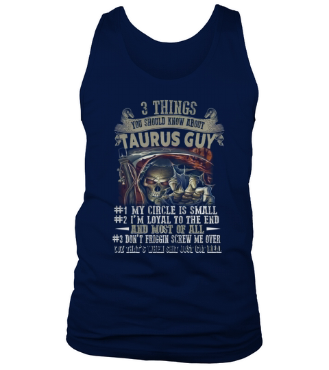 3 Things You Should Know About Taurus Guy Tank Top Unisex