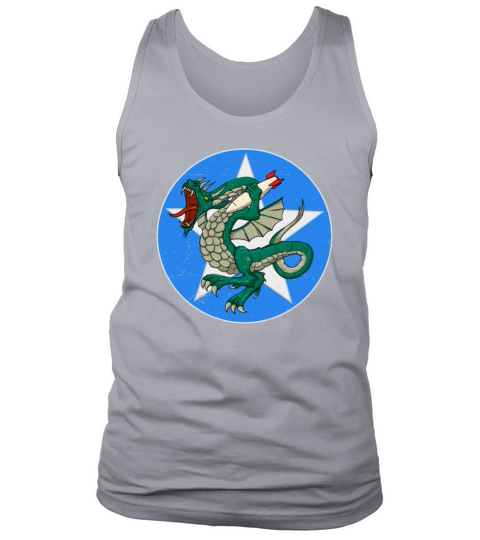 373rd Bomb Squadron Patch Vintage WWII Dragonsww2 Tank Top Unisex