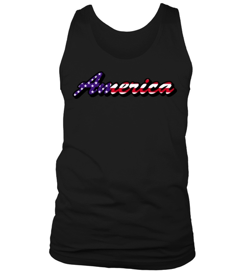 AMERICA RETRO Crop Tops 4th of July Tank Top Unisex