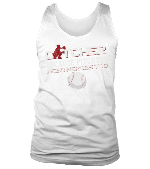 Baseball Fan Catcher Vintage Tank Top Unisex