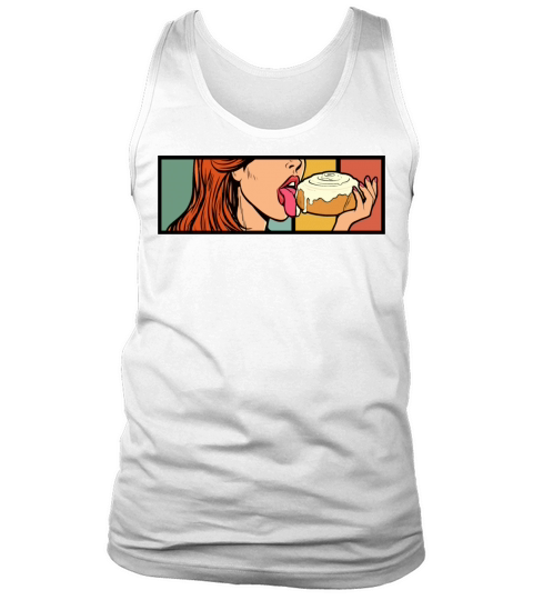 Cinnamon Roll Honey Bun Baker Pastry Chef Baking Tank Top Unisex