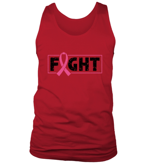 Fight Pink Ribbon - Breast Cancer Awareness Tank Top Unisex