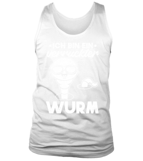 Im A Crazy Worm Cool Compost Worm With Sunglasses Tank Top Unisex