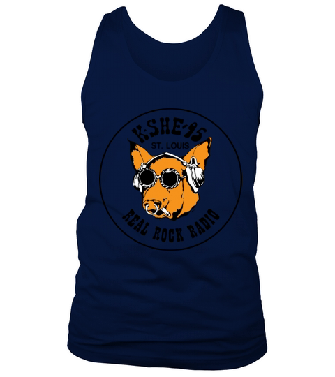 K SHE 95 ST.Louis Real Rock Radio Tank Top Unisex