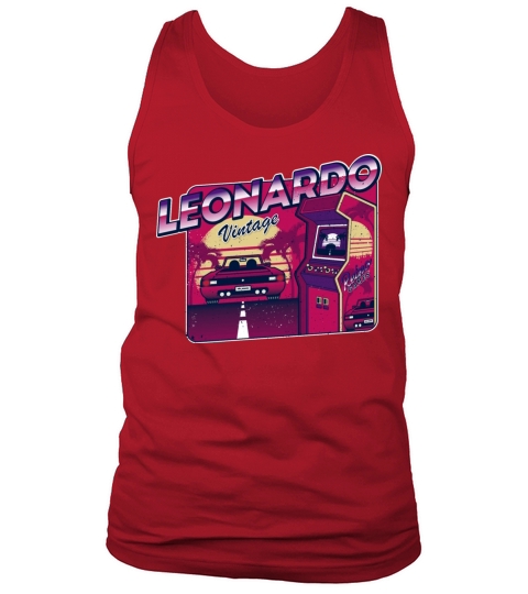 Leonardo - Personalized Vintage Gamer 80s 90s Tank Top Unisex