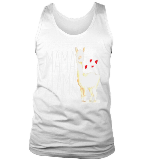 Mama Llama Shirt Tribe Mom Mommy Mum Tank Top Unisex