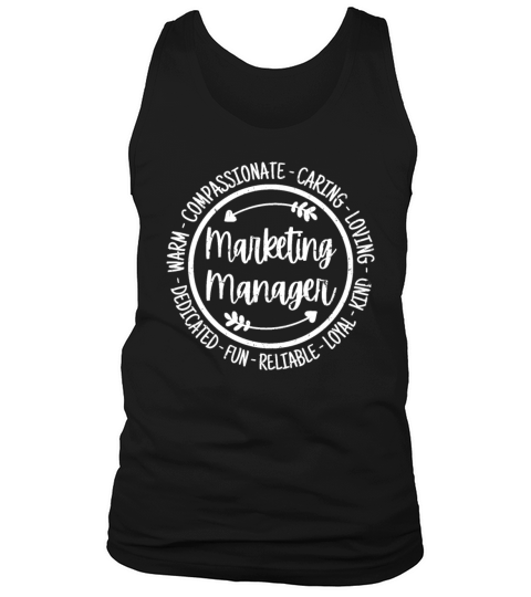 Marketing Manager Sales Management Admin Vintage Tank Top Unisex