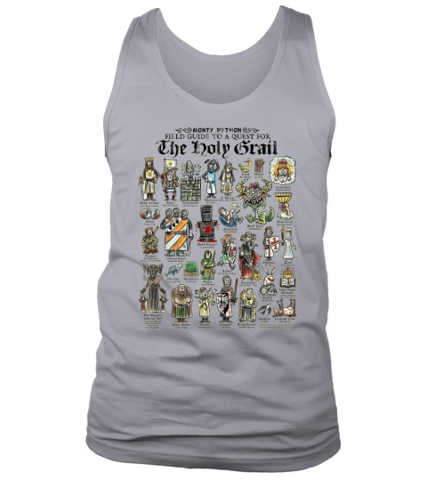 Monty python field guide to a quest for the holy Grail Tank Top Unisex