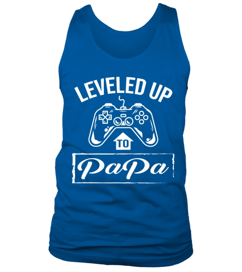 New Papa Level Up To Papa 2020 Tank Top Unisex