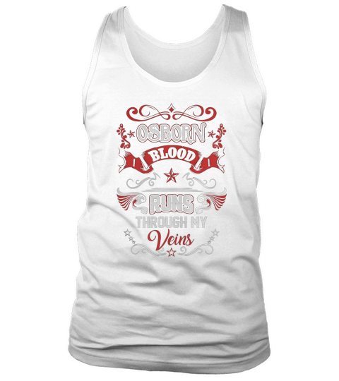 OSBORN BLOOD RUNS THROUGH MY VEINS Tank Top Unisex