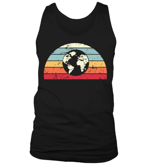 Retro Traveling Sunset Vintage travels Sunrise Tank Top Unisex
