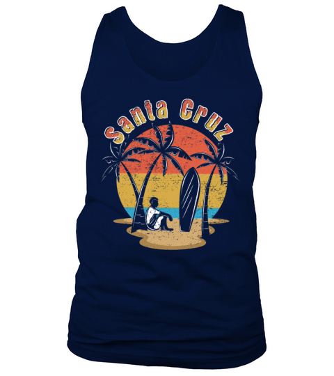 Santa Cruz Vacation 2022 Tropical Hello Summer Tank Top Unisex