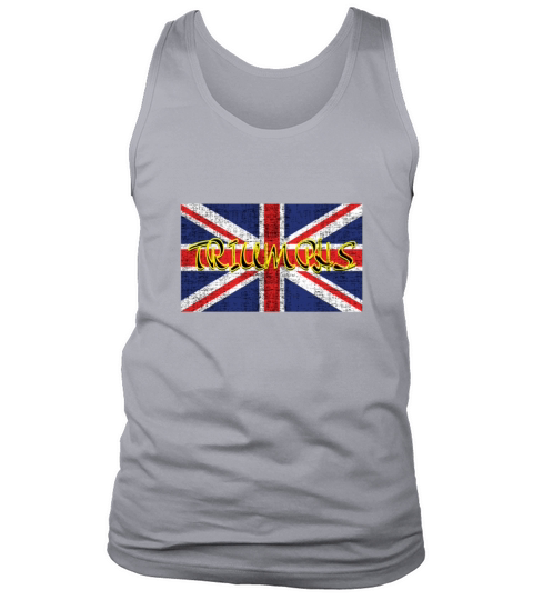 Triumphs Vintage England Flag Motorcycles Lover Tank Top Unisex