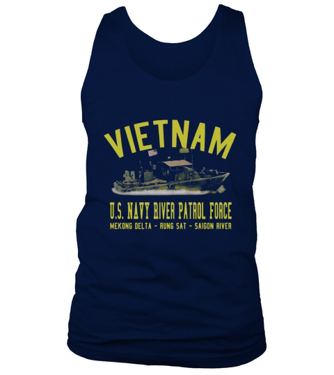 Vietnam US Navy river patrol force Tank Top Unisex
