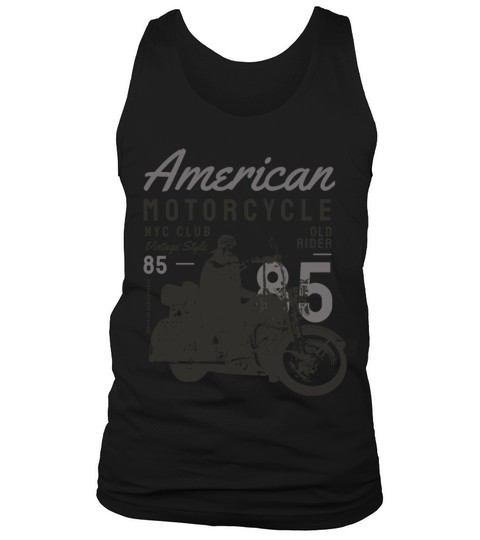 Vintage American Motorcycle Tank Top Unisex