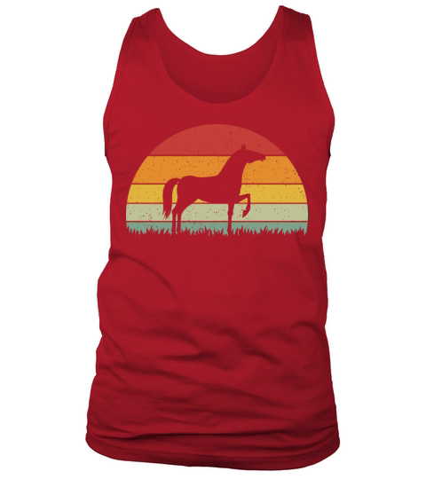 Vintage Retro Horse Vintage Horse Tank Top Unisex