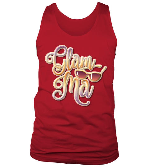 Womens Pretty and Stylish GLAM-MA Grandmother Tank Top Unisex