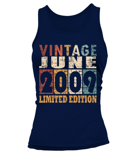 2009 vintage born in June gift Tank top Woman