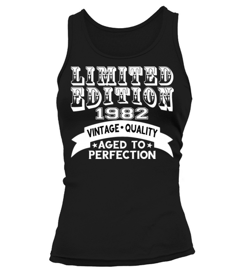 40th birthday 1982 Limited Edition Tank top Woman