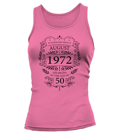 60th Birthday Gift Ideas Born in 1972 Sayings Tank top Woman