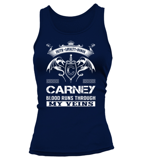 CARNEY Last Name, Surname Tshirt Tank top Woman