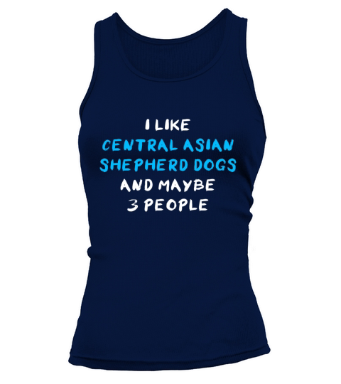Central Asian Shepherd Dog Funny Tank top Woman