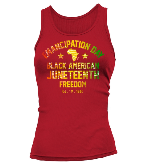 Emancipation Day Black History Juneteenth Vintage Tank top Woman