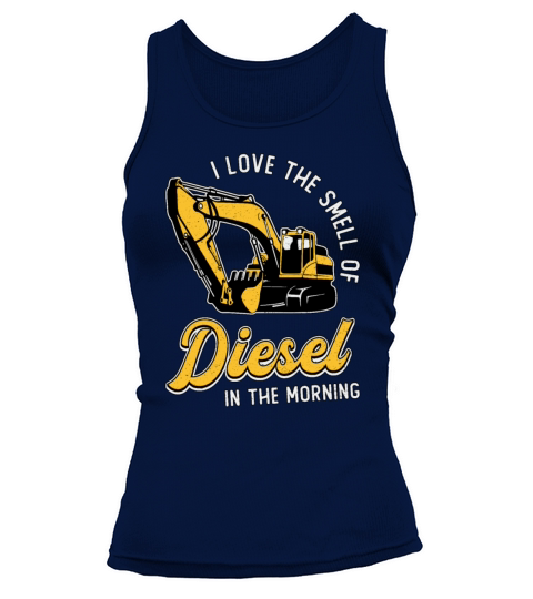 Excavator I Love The Smell Construction Worker Tank top Woman