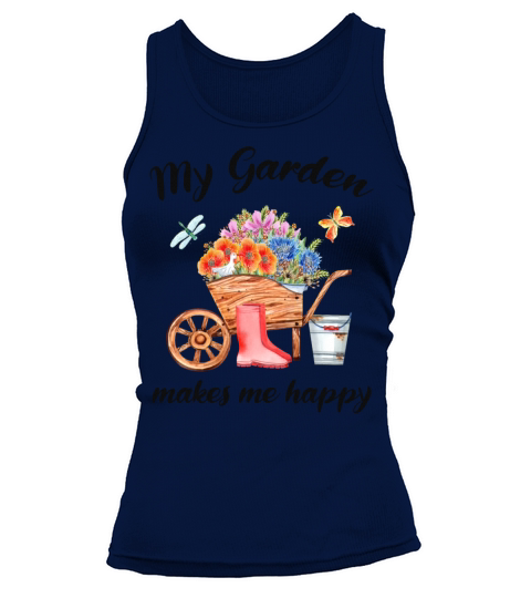 Garden Quote Hobby Gardener Gift Idea Tank top Woman