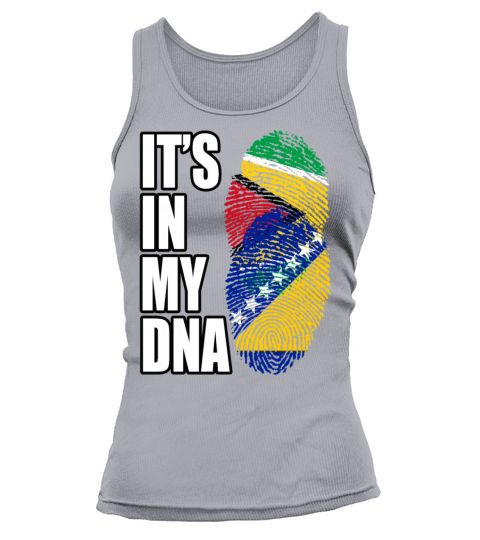 Guyanese And Bosnian Mix Heritage DNA Flag Tank top Woman
