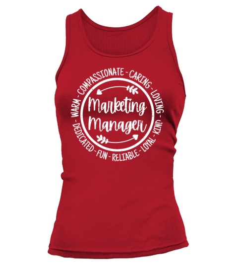 Marketing Manager Sales Management Admin Vintage Tank top Woman