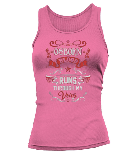 OSBORN BLOOD RUNS THROUGH MY VEINS Tank top Woman