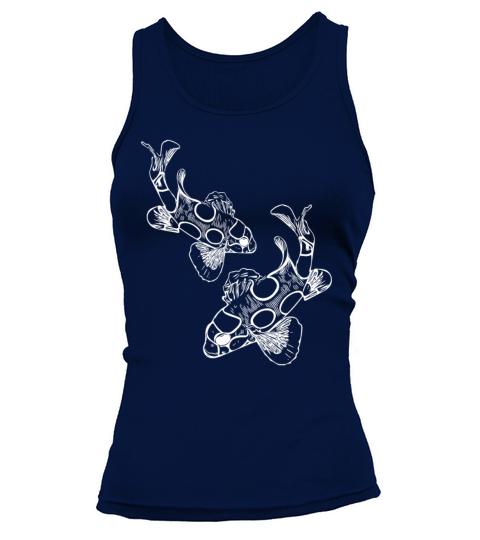 Spotted Vintage Clownfish Tank top Woman