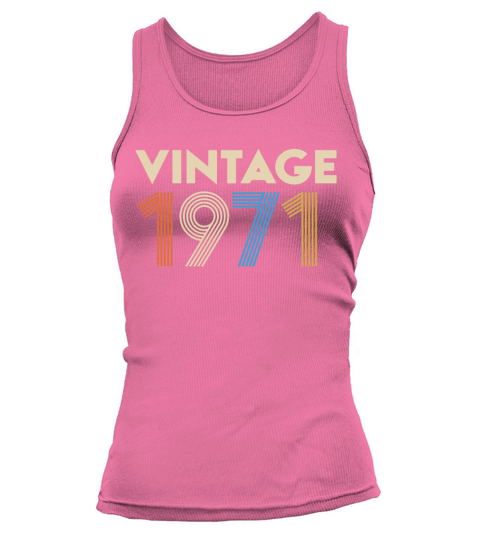 Vintage 1971 Tank top Woman