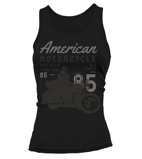 Vintage American Motorcycle Tank top Woman