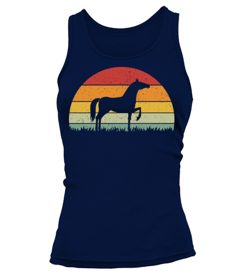 Vintage Retro Horse Vintage Horse Tank top Woman