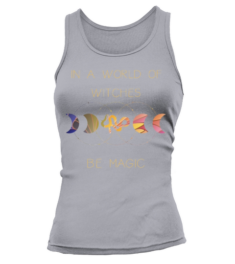 Witches Be Magic Moon Snake Art Deco Tank top Woman