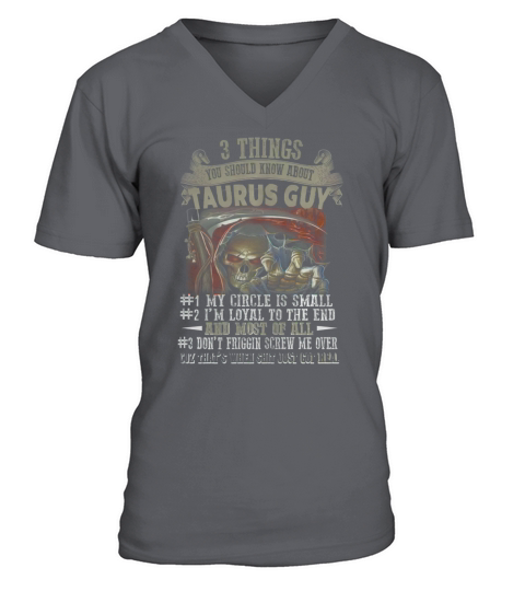 3 Things You Should Know About Taurus Guy V-Neck T-shirt