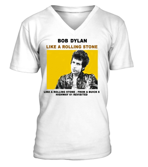 Bob Dylan V-Neck T-shirt