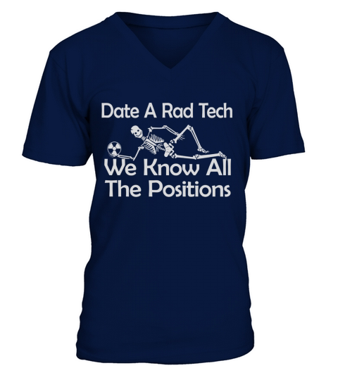 DATE A RAD TECH SHIRT, Funny RT Radiology XRay Skeleton Tee V-Neck T-shirt