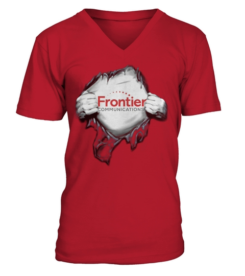 Frontier Communications V-Neck T-shirt