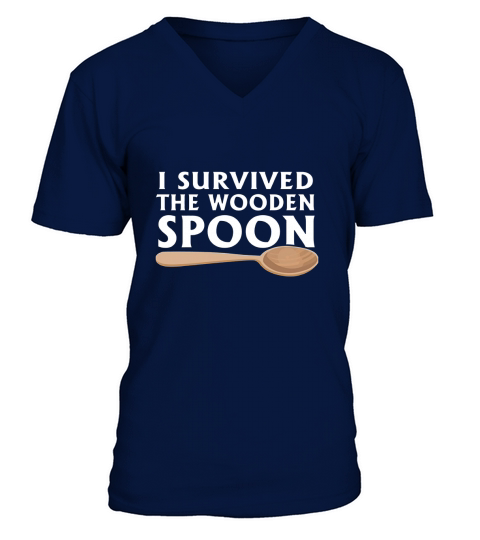 I SURVIVED THE WOODEN SPOON TSHIRT V-Neck T-shirt