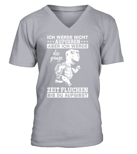 I Wont Give Up I Will Curse All The Time Until V-Neck T-shirt