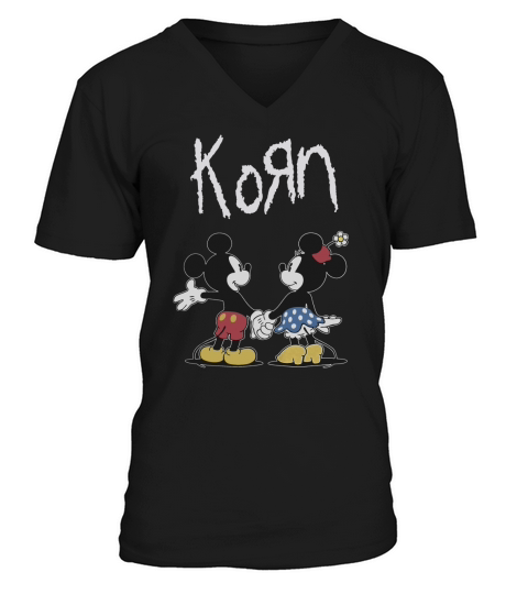 Korn V-Neck T-shirt
