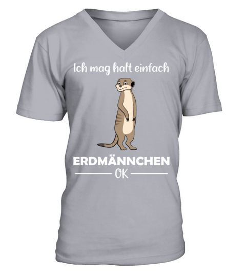 Meerkat Lovers Funny Quote Gift V-Neck T-shirt